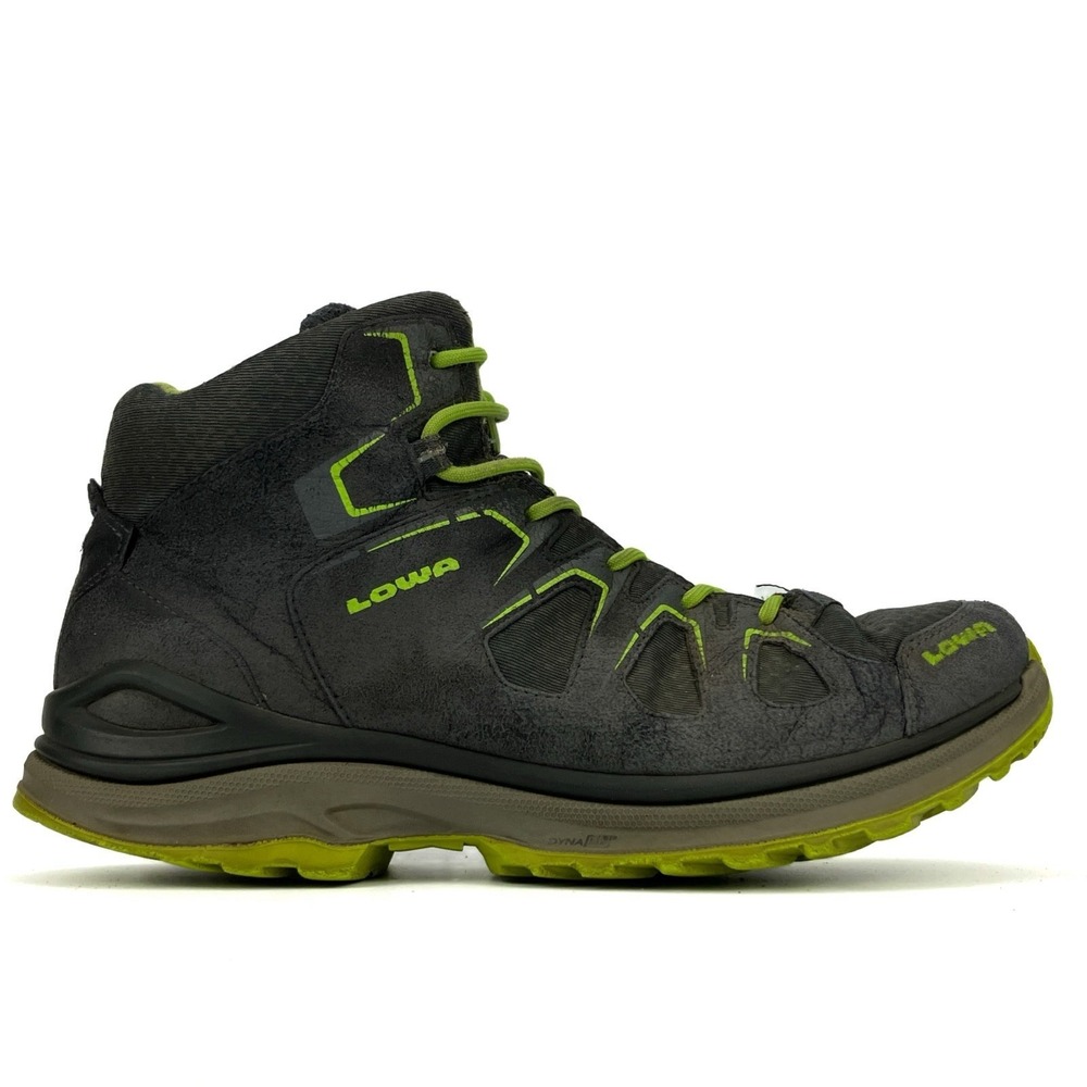 LOWA Innox Evo GTX QC Hiking Shoe - Men's Size 10 'Graphite/Lime'